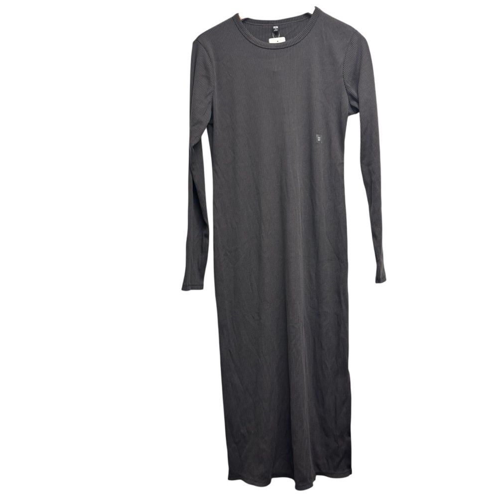 NWT Brown Uniqlo Ribbed Dress